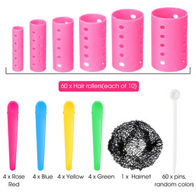 WILLBOND set includes 20 plastic clips for quick fixation during styling