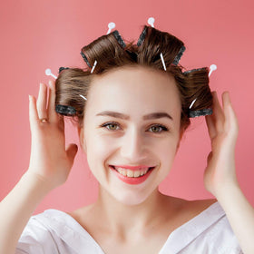 WILLBOND hair styling tools 20-piece kit supports quick, salon-like curls.