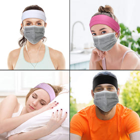 WILLBOND headbands in color variations complement outfits while staying comfortable.