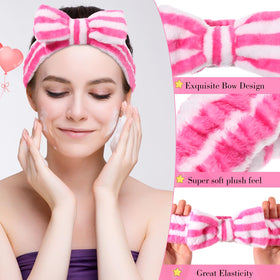 Willbond headbands help keep hair away while washing face and applying products.