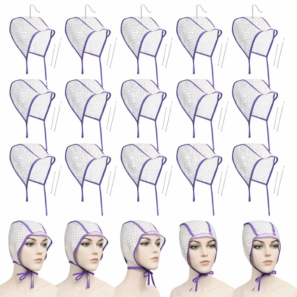 WillBond highlighting cap in purple color for precise at-home dyeing