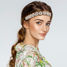 WILLBOND lace elastic headband offers comfortable all-day wear.