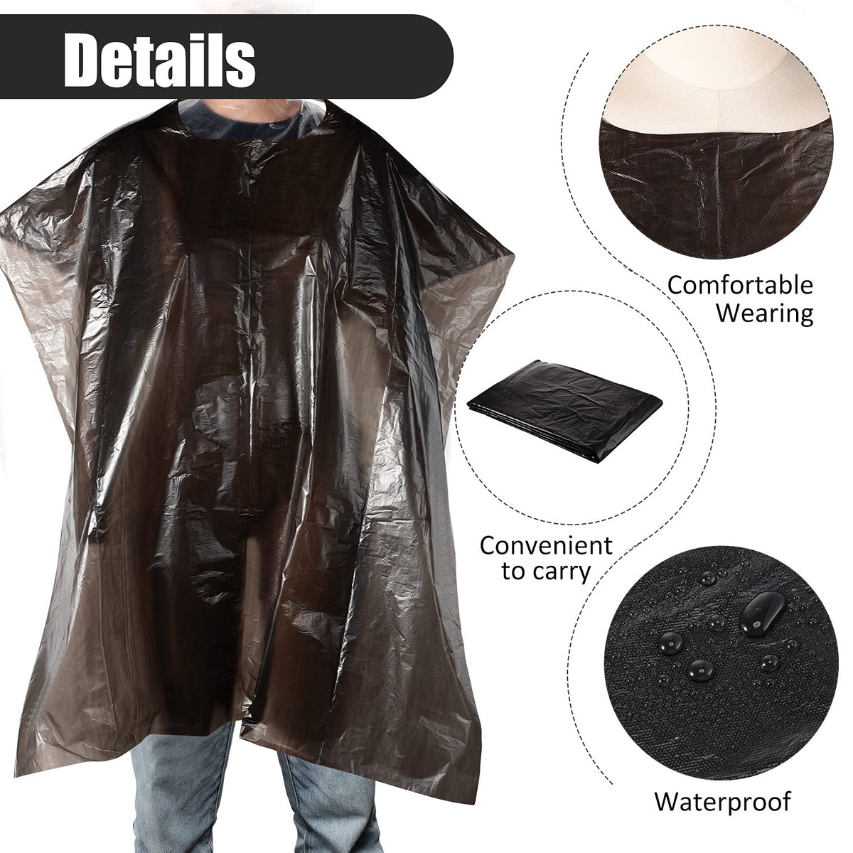 Willbond long cape 51.2 by 36.2 inches covers outfits