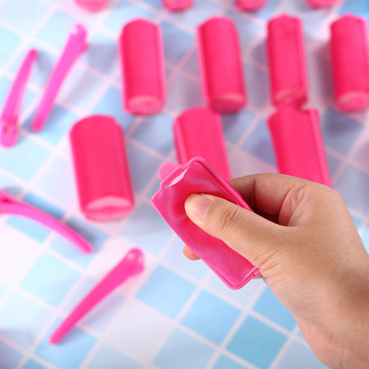 WILLBOND multi-size rollers for various hair lengths