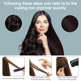 WILLBOND perforated design for breathable, comfortable curling sessions