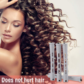 WILLBOND gray perm rods ideal for salon and home use demonstrating versatility