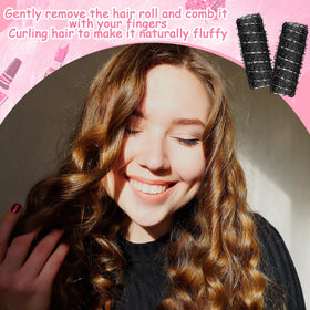 Willbond rollers in use show effortless styling while multitasking.