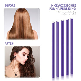 WILLBOND stainless steel rat-tail combs included for precise sectioning.