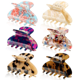 WILLBOND tortoise shell clip closeup shows secure grip for all-day wear.
