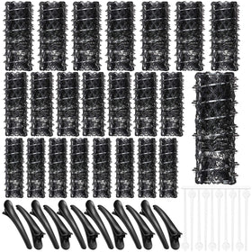 Willbond wire mesh hair roller 0.71 inch for gentle, heat-free curls at home.