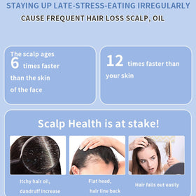 Winb cordless scalp massage device ideal for travel and on-the-go use.