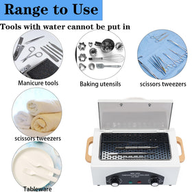WINB Portable autoclave with handle enables easy transport between stations.
