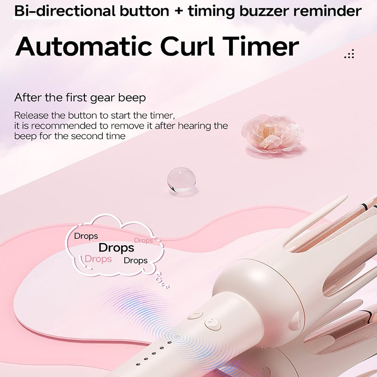 Winb temperature and timer display supports consistent styling with reduced guesswork