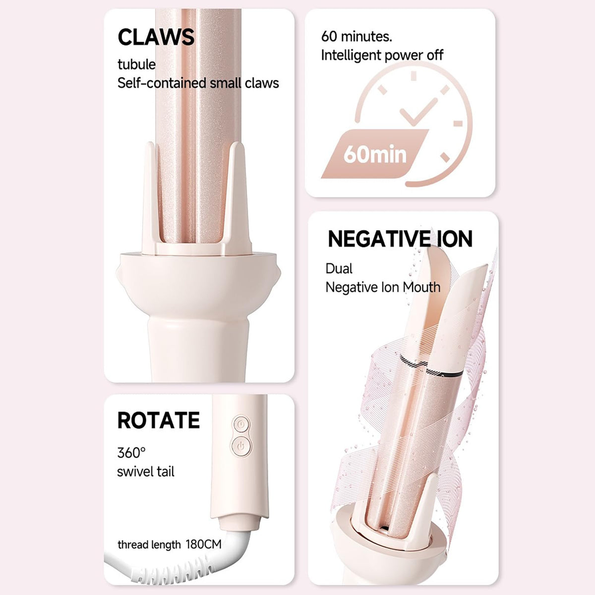 Winb volumizing comb assisting root lift and lasting volume