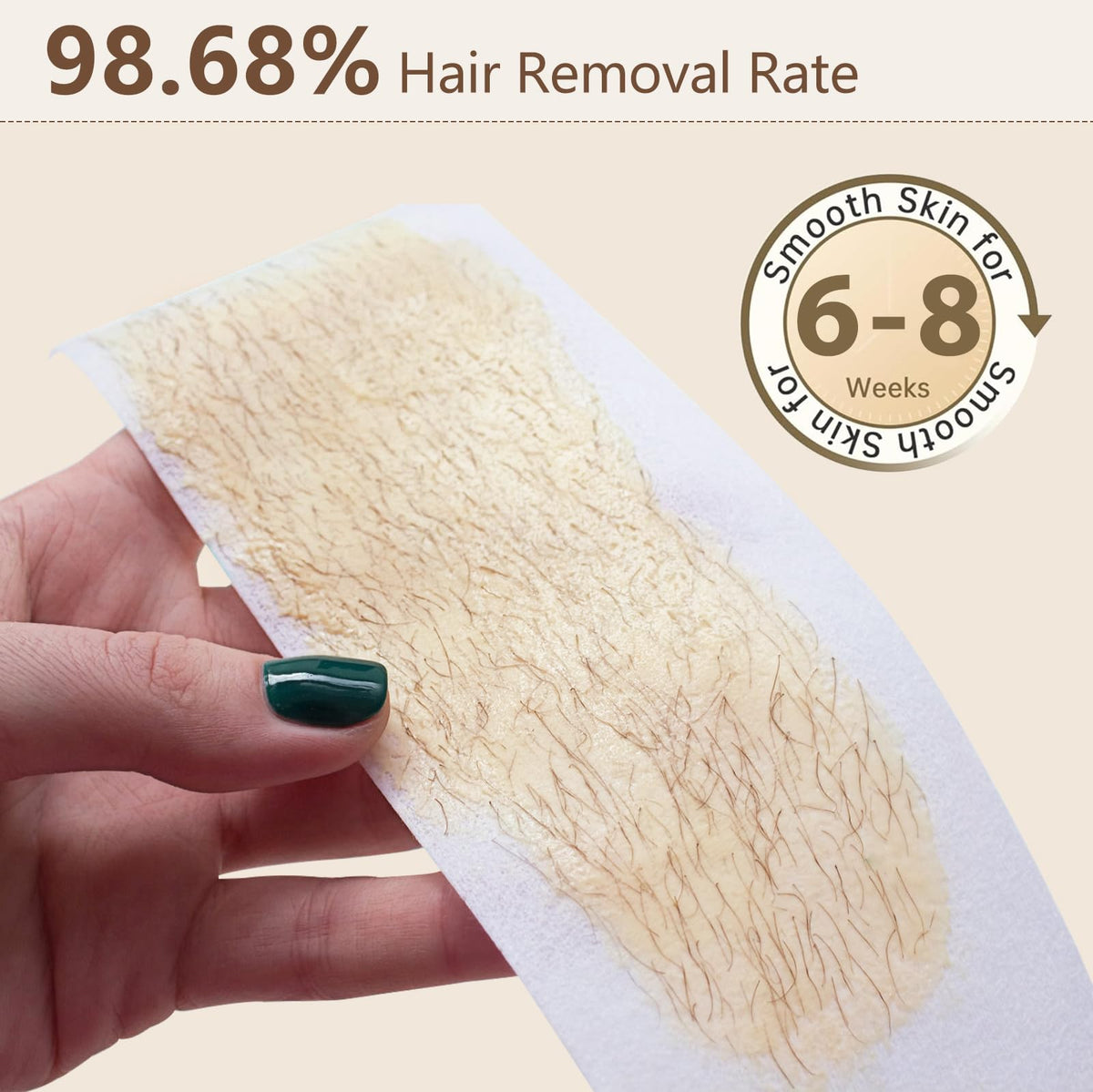 Wind in Hand at-home waxing kit delivers professional results.