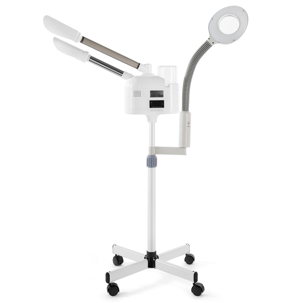 Winedyoung professional steamer with stand and magnifier for precise facial analysis.
