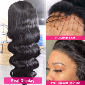 Wingirl 13x5 lace front wig with simulated scalp for seamless part.