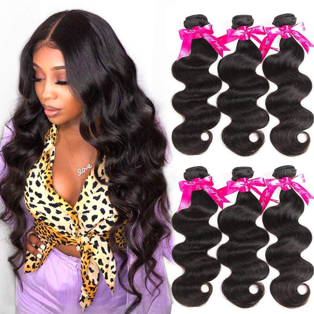 Wingirl Beauty Princess Brazilian Body Wave 16in bundles with natural luster for daily styling.