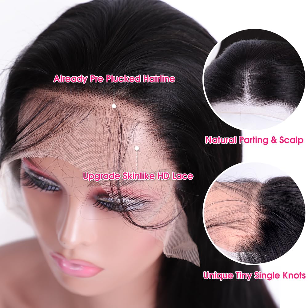Wingirl cap size 22–22.5 inch 13x6 wig with adjustable straps and combs