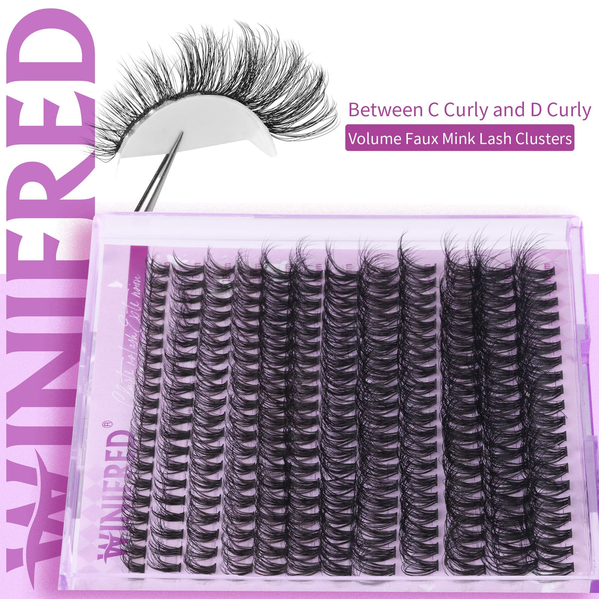 Winifred lash bond and seal for strong hold and easy application.