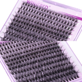 Winifred lash tweezers with comb for precise placement.