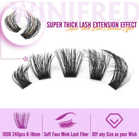 Winifred precision lash tweezers for accurate placement