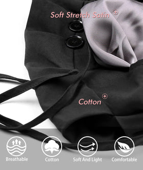 Winitas cap with four ear buttons reduces strap pressure for comfort