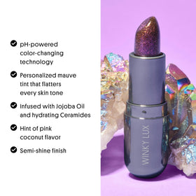 Winky Lux Balm compact ideal for on-the-go lip moisture.