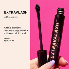Winky Lux ExtravaLash silicone ball-tip brush for easy lash separation.