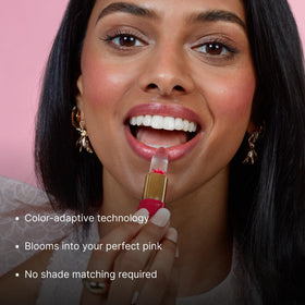 Winky Lux Flower Balm vanilla aroma enhances application with sweet, soothing scent.
