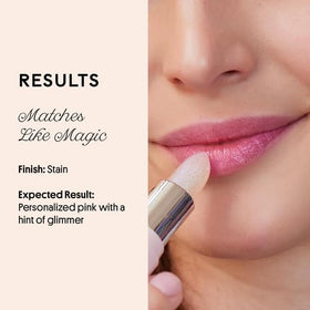 Glide texture for quick on the go lip touch-ups.