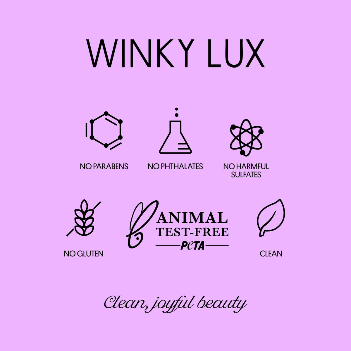 Winky Lux Peeper Perfect easy-to-use applicator ideal for daily grooming