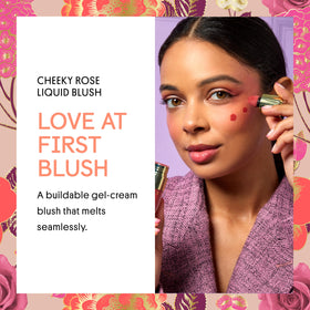 Winky Lux Cheeky Rose swatch demonstrates buildable color for day to night looks
