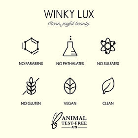 Winky Lux Orange You Bright Exfoliator citrus scent shot evokes refreshing aroma
