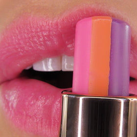 Winky Lux Sorbet lip balm with pink coconut scent enhances daily routine