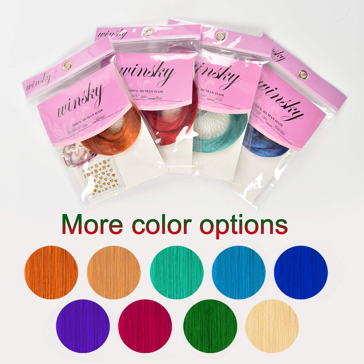 Winsky restyled and wash tips to maintain smoothness.