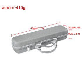 WINZEDGE travel case durable zipper ensures smooth, reliable access