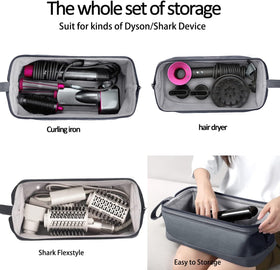 WINZEDGE travel case wide-opening design provides quick access to tools