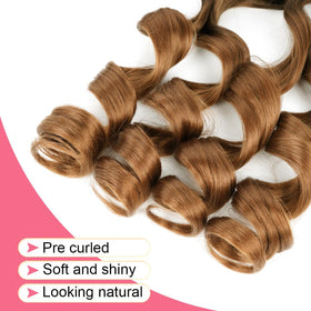 WIPPORYA Loose wave texture demonstrates bouncy, lightweight feel