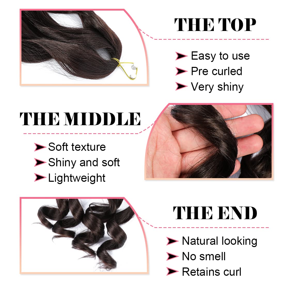 WIPPORYA color number 4 yaki curly hair shade for natural blend