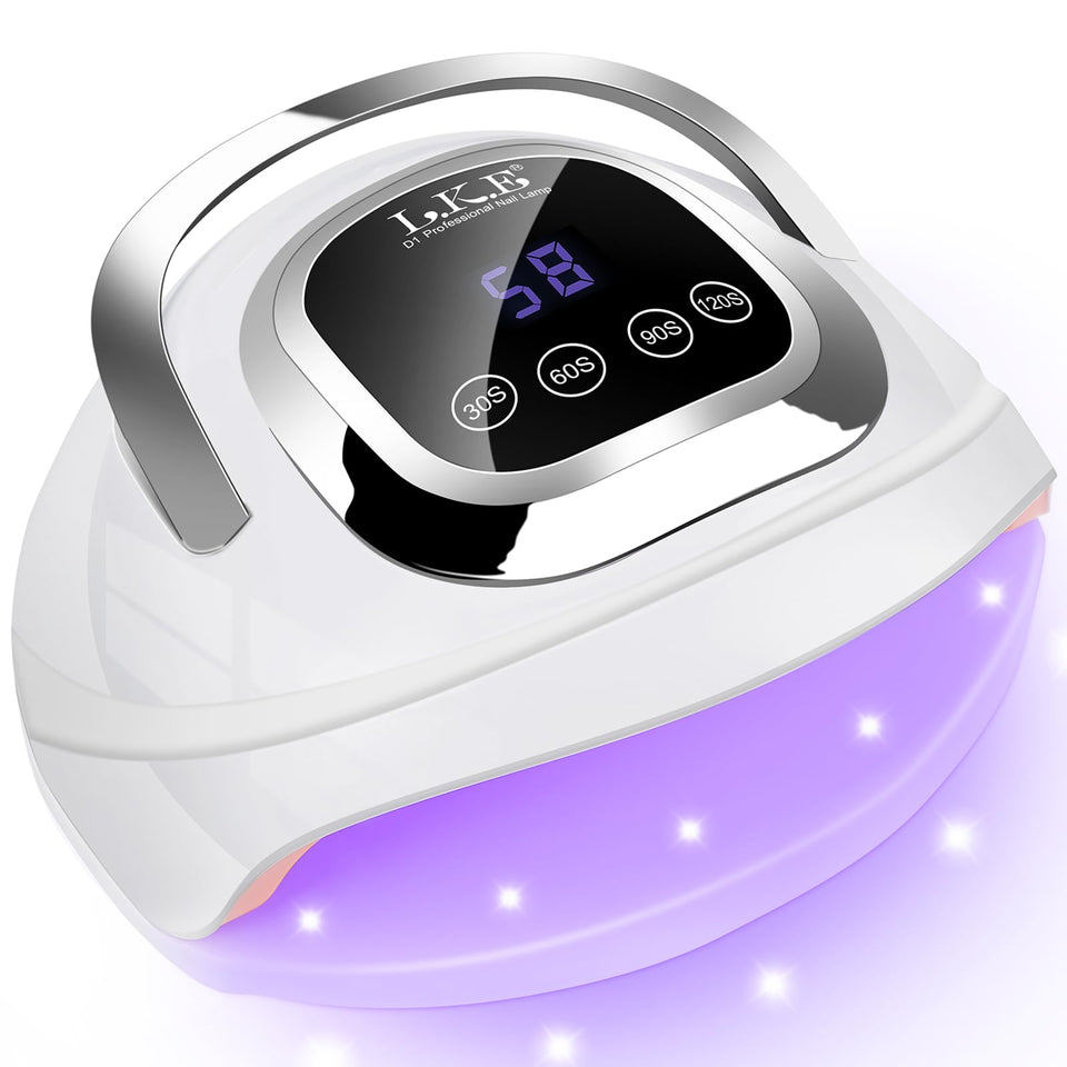 Wisdompark UV Nail Lamp 268W for fast, even home curing