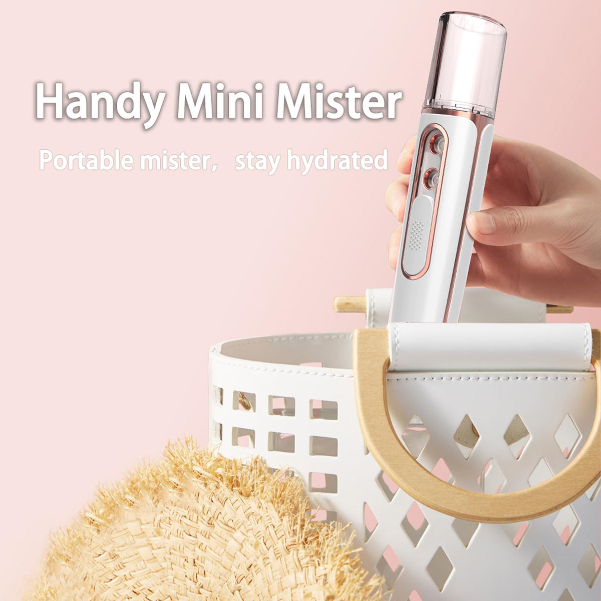 Withthesun Nano Mister cool mist for refreshing skin.