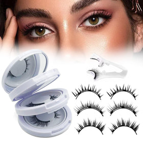 Meylora magnetic lashes kit with applicator for easy, precise placement.