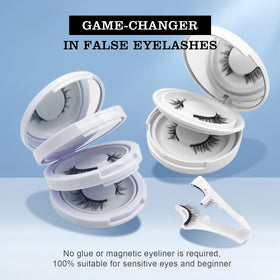Meylora magnetic lashes offer a natural-look finish without glue.