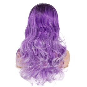 Wiwige wig on model showing natural fall and shine