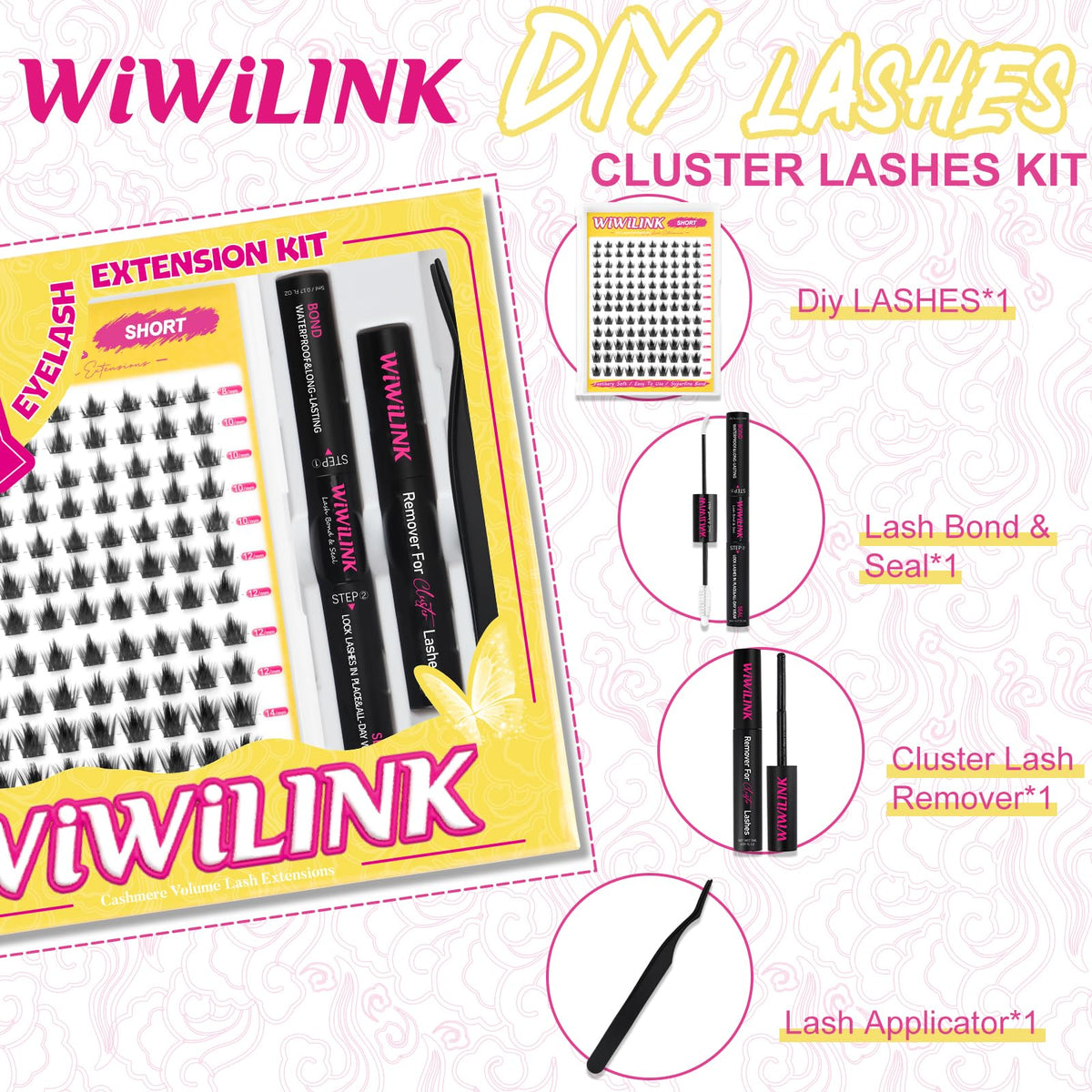 WiWiLINK DIY beauty kit for work, dates, or parties.