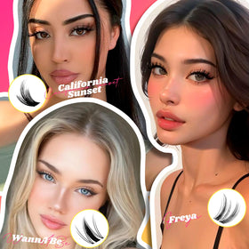 WiWiLINK Manga Lash Clusters easy DIY lashes for dates and events