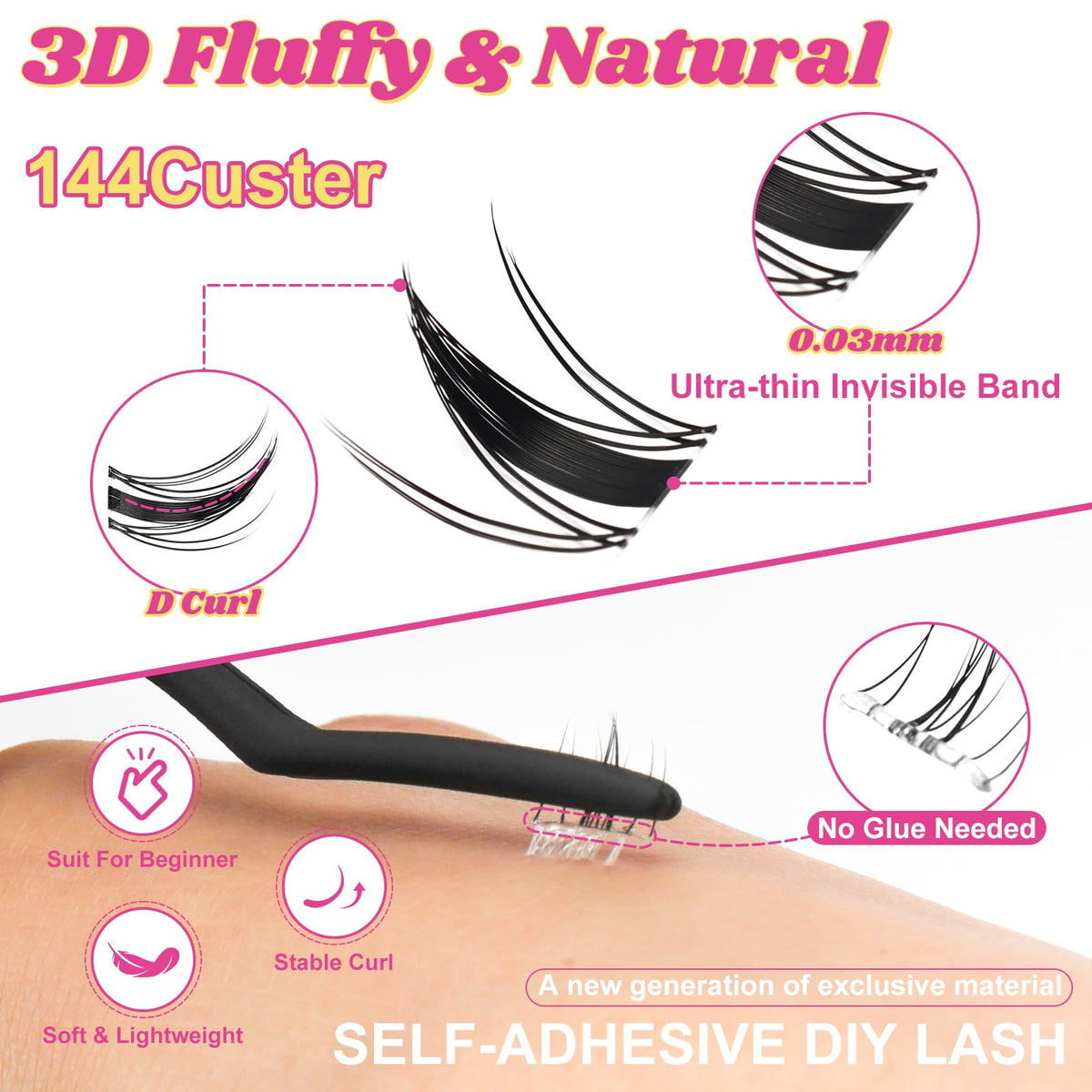 WiWiLINK Manga Lash Clusters lash sealer providing waterproofing and longer wear