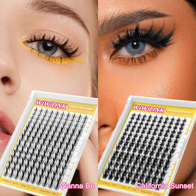 WiWiLINK Manga Lash Clusters wispy natural look for everyday beauty