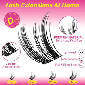 WiWiLINK ultra-thin 0.3mm band lashes provide comfortable wear with steady curl.